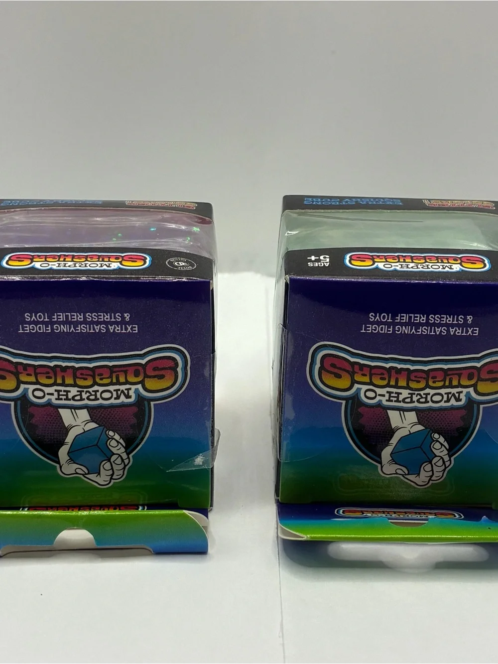 Extra Strong Green Glitter Squishy Cube